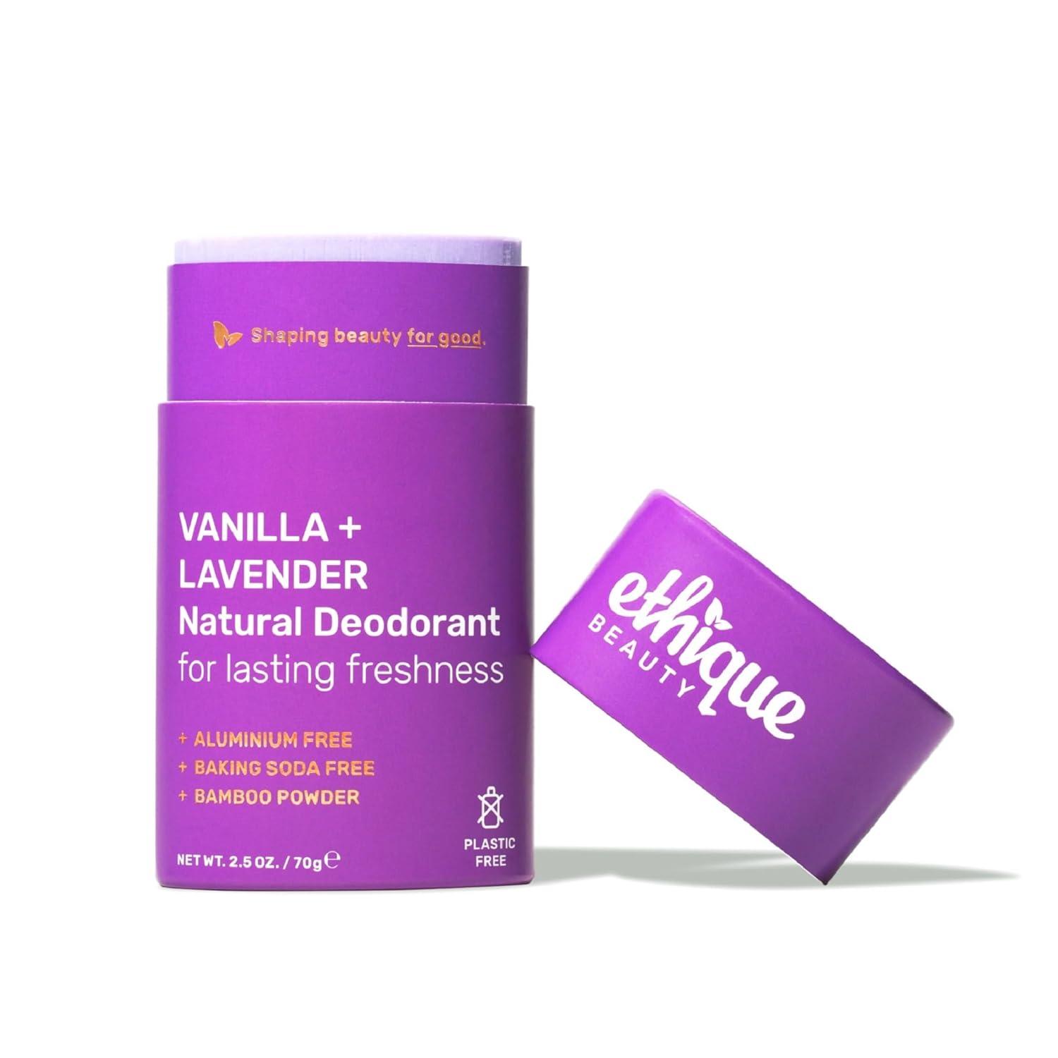 image:imageEthique Beauty Sweet Rose Deodorant Stick for Men amp Women AluminumFree PlasticFree Vegan CrueltyFree EcoFriendly 25 oz25 Ounce Pack of 1