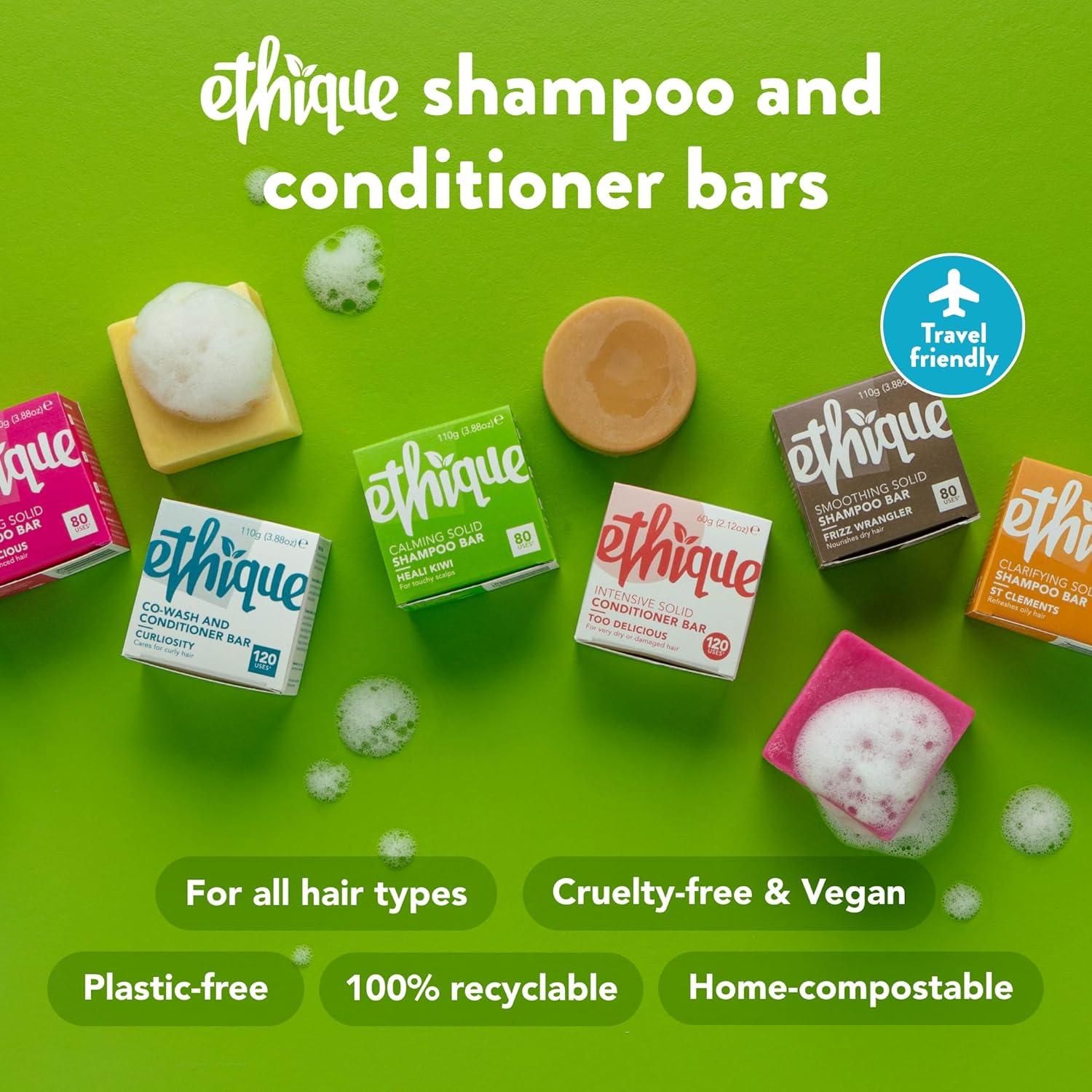 image:imageEthique Scalp Health Shampoo Bar for itchy dry flaky scalps with Oatmeal PlasticFree Vegan CrueltyFree 388 oz Formerly Heali KiwiItchy and Dry Scalp