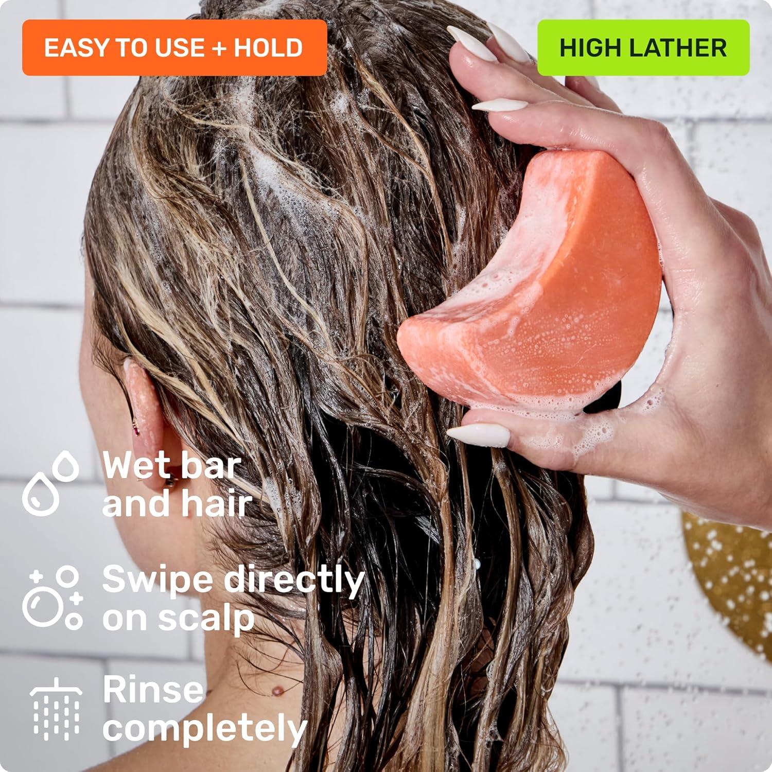 image:imageEthique Volumizing Shampoo Bar with Biotin for thin fine hair PlasticFree Vegan CrueltyFree 388 oz Formerly Sweet amp Spicy