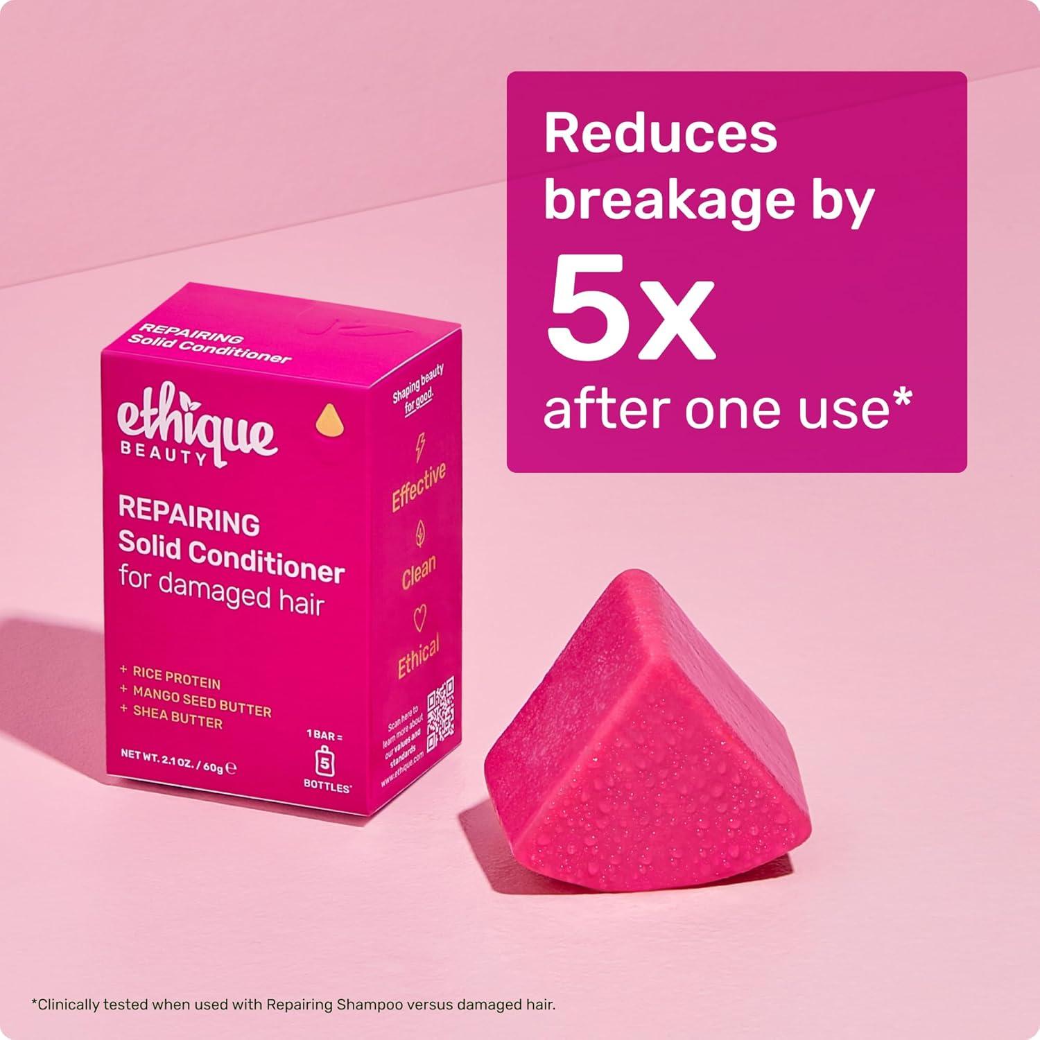 image:imageVolumizing Conditioner Bar with Biotin for thin fine hair PlasticFree Vegan CrueltyFree 212 ozRepairing Conditioner Bar