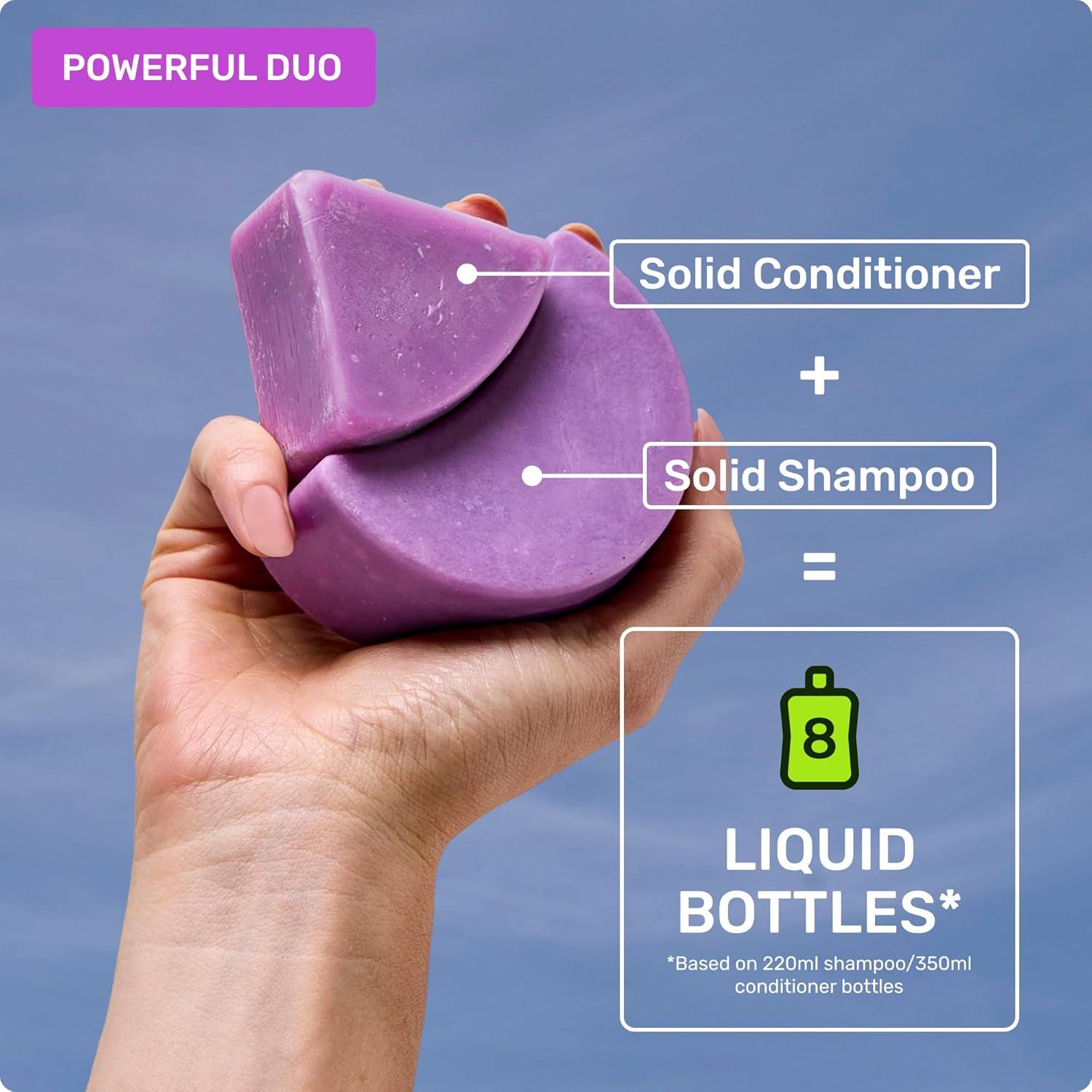 image:imageVolumizing Conditioner Bar with Biotin for thin fine hair PlasticFree Vegan CrueltyFree 212 ozSmoothing Conditioner Bar