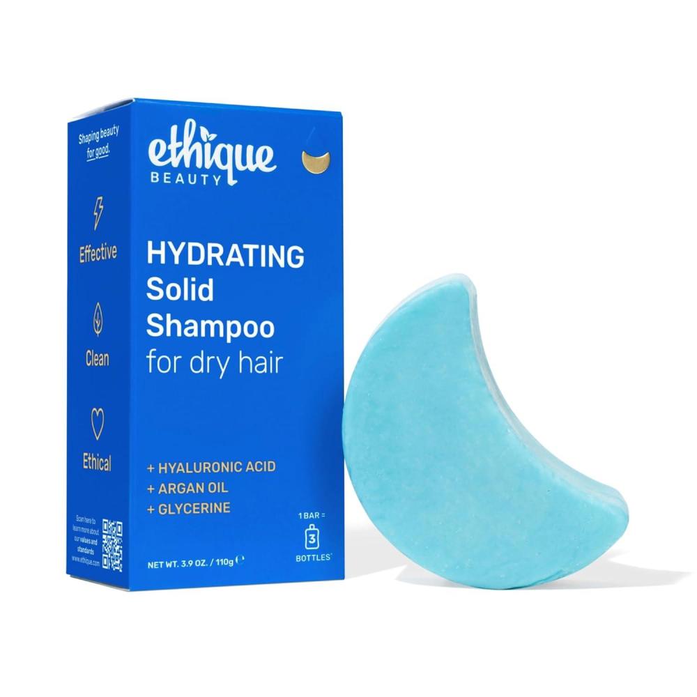 image:imageEthique Scalp Health Shampoo Bar for itchy dry flaky scalps with Oatmeal PlasticFree Vegan CrueltyFree 388 oz Formerly Heali KiwiHydrating Shampoo Bar