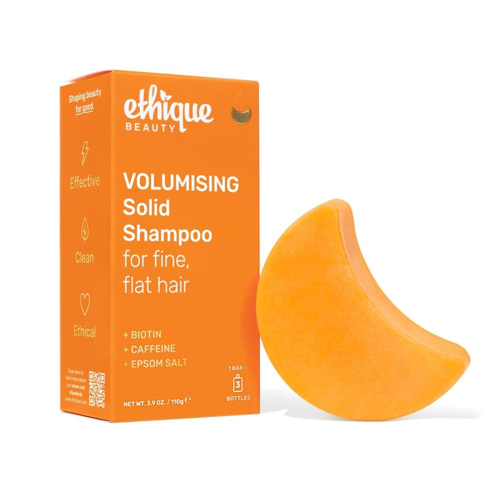 image:imageEthique Volumizing Shampoo Bar with Biotin for thin fine hair PlasticFree Vegan CrueltyFree 388 oz Formerly Sweet amp Spicy